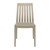 35" Taupe Brown High Back Stackable Outdoor Patio Dining Chair - IMAGE 3