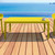 39.5" Yellow Patio Solid Rectangular Lounge Coffee Table - IMAGE 4
