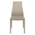 37" Taupe Outdoor Patio Solid High Back Dining Chair - IMAGE 3