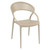 32.25" Taupe Mesh Outdoor Patio Round Dining Chair - IMAGE 1
