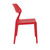 32.75" Red Solid Patio Dining Chair - IMAGE 2