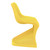 33.5" Yellow Outdoor Patio Dining Chair - IMAGE 4
