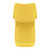 33.5" Yellow Outdoor Patio Dining Chair - IMAGE 5
