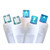 50 Turquoise Blue Glacier LED Wide Angle Christmas String Lights - 25.17 ft White Wire - IMAGE 1
