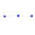 20 Count Star of David Hanukkah Copper Fairy Lights - IMAGE 1
