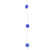 20 Count Star of David Hanukkah Copper Fairy Lights - IMAGE 3