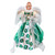 16" Lighted Irish Angel Christmas Tree Topper - IMAGE 1