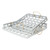 Set of 2 Gray Galvanized Tray with Rope Handles 17" - IMAGE 4