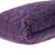 24" Purple Transitional Quilted Rectangular Throw Pillow - IMAGE 4