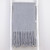 Gray Rectangular Solid Pattern Throw Blanket 52" x 67" - IMAGE 4