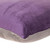 20" Purple and Gray Cotton Reversible Throw Pillow - IMAGE 4