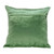18" Green and Beige Transitional Square Throw Pillow - IMAGE 2