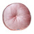 20" Pink Transitional Round Floor Pillow - IMAGE 1