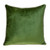 20" Green and Gray Cotton Throw Pillow - IMAGE 1