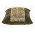 Embroidered Greek Key Lumbar Throw Pillow - 20" - Olive Green and Gold - IMAGE 3