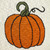 Knitted Pumpkin Fall Harvest Throw Pillow - 20" - Beige and Orange - IMAGE 3