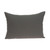 20" Champagne and Gray Cotton Rectangle Throw Pillow - IMAGE 3