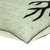 Knitted Antler Design Lodge Style Cotton Throw Pillow - 20" - Beige and Black - IMAGE 3