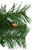 Pre-Lit Chatham Pine Artificial Christmas Garland - 9' x 10" - Clear Lights - IMAGE 2