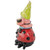 12.25" Solar LED Lighted Gnome and Ladybug Outdoor Garden Statue - IMAGE 5