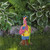 11.5" Tropical Pink Flamingo Outdoor Garden Statue - IMAGE 2