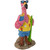 Tropical Pink Flamingo Outdoor Garden Statue - 11.5" - IMAGE 3