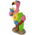 11.5" Tropical Pink Flamingo Outdoor Garden Statue - IMAGE 4
