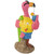 11.5" Tropical Pink Flamingo Outdoor Garden Statue - IMAGE 5