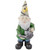 Gnome with Watering Can Outdoor Garden Statue - 15.5" - IMAGE 1