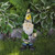 Gnome with Watering Can Outdoor Garden Statue - 15.5" - IMAGE 2