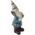 Gnome with Shovel Outdoor Garden Statue - 15.25" - IMAGE 4