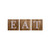 9.75" Letter Tiles "EAT" Wall Decoration - IMAGE 1