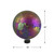 10" Pink Iridescent Mosaic Reflective Glass Outdoor Garden Gazing Ball - IMAGE 5
