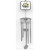 20.5" Gray and White "You Are My Sunshine" Wind Chime - IMAGE 1