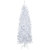 6.5’ Pre-Lit Slim Geneva White Spruce Artificial Christmas Tree, Blue Lights - IMAGE 1