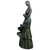 39" Lighted Modern Faceless Woman Tiered Outdoor Garden Water Fountain - IMAGE 4