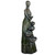 39" Lighted Modern Faceless Woman Tiered Outdoor Garden Water Fountain - IMAGE 5
