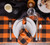 Buffalo Check Cotton Square Halloween Tablecloth - 52" - Orange and Black - IMAGE 6