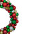 Traditional 2-Finish Shatterproof Ball Christmas Wreath - 36" - Multicolor - Unlit - IMAGE 3