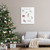 "Christmas Fun" Illustrated Item List Stretched Canvas Wall Art, 30" x 40" - IMAGE 3