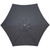 7.5ft Outdoor Patio Market Umbrella with Hand Crank, Gray - IMAGE 3