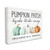 Fall Harvest "Pumpkin Patch" Farmhouse Sign Stretched Canvas Wall Art, 16" x 20" - IMAGE 2