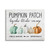 Fall Harvest "Pumpkin Patch" Farmhouse Sign Stretched Canvas Wall Art, 36" x 48" - IMAGE 1