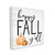 "Happy Fall Y'All" Farm Pumpkin Gourd Stretched Canvas Wall Art, 24" x 24" - IMAGE 2