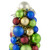 Shatterproof Ball Christmas Tree with Tinsel - 15.75" - Multicolor - IMAGE 6