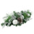 30" Green Pine and Needle Triple Candle Holder with Pinecones and Christmas Ornaments - IMAGE 4
