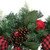 6' Green Pine Artificial Christmas Garland with Plaid Ornaments and Bows - IMAGE 3