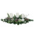 Pine and Berries Triple Candle Holder with Iridescent Christmas Ornaments - 32" - IMAGE 3