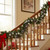 6' Green Pine Artificial Christmas Garland with Berries and Iridescent Ornaments - IMAGE 4