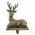 Set of 2 Brown Reindeer Christmas Stocking Holders 7.25" - IMAGE 4